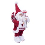 Pre nol traditionnel en habit rouge et blanc h 30 cm - feeric christmas