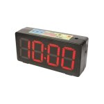 Perel - horloge avec chronomtre / compte  rebours & minuterie d'intervalle - 32, 7 x 15, 6 x 9, 3 cm ...