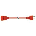 Perel - rallonge, h05vv - f 3g1. 5, 20 m, 16 a / 230 v, 3500 w, type e / f, schuko, usage intérieur, ... Perel - rallonge, h05vv - f 3g1. 5, 20 m, 16 a / 230 v, 3500 w, type e / f, schuko, usage intérieur, ...