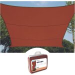Perel - voile solaire - rectangulaire - 2 x 3 m - couleur : terracotta gss4320tr ri17320