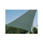 Perel - voile solaire - triangle - 5 x 5 x 5 m - couleur : gris vert gss3500gg ri17335
