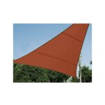 Perel - voile solaire - triangle - 5 x 5 x 5 m - couleur : terracotta gss3500tr ri17327