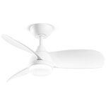 Perenz - ventilateur de plafond avec lumière 7192 b ct blanc d. 91, 5 cm, 3 pales, 6 vitesses, moteur ... Perenz - ventilateur de plafond avec lumière 7192 b ct blanc d. 91, 5 cm, 3 pales, 6 vitesses, moteur ...
