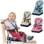 Perfect - pliant si�ge rehausseur coussin de chaise haute avec harnais 5 points s�curit� pour b�b� manger ...
