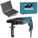 Perforateur burineur makita hr2470 sds - plus 780w + coffret 17 pices d - 42444