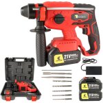 Perforateur - burineur sans fil et sans balais 1400rpm conentool - professional marteau perforateur perceuse ...