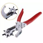 Perforateur de ceinture en cuir perforateur de ceinture robuste pinces rotatives ensemble de poinçons ... Perforateur de ceinture en cuir perforateur de ceinture robuste pinces rotatives ensemble de poinçons ...