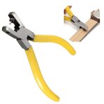 Perforatrice pour cuir - perforation facile - trous ronds de 2 mm pour ceinture, selle, bracelet de montre, ...