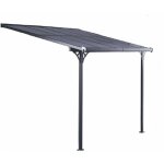 Gardiun - pergola elliot - 9, 5 m² 314x300x225 / 270 cm aluminium et polycarbonate Gardiun - pergola elliot - 9, 5 m² 314x300x225 / 270 cm aluminium et polycarbonate