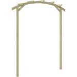 Pergola de jardin 180x210x40 cm bois de pin imprégné Pergola de jardin 180x210x40 cm bois de pin imprégné