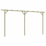Pergola de jardin 410 x 40 x 203 cm bois vidaxl
