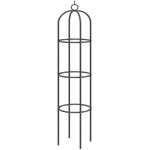 Pergola obelisque - nature - 190 x 40 x 40 cm