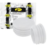 Perle int�rieure ronde blanche - 30 mm - 25 unit�s