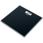 Beurer gs - 10 - p�se - personne num�rique ultra p�se - personne plat de verre, noir