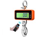 P�son �lectronique 1500 kg / 3306 lbs, lcd dynamometre, balance � grue industrielle avec t�l�commande, ...
