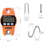 Peson electronique 300kg balance crochet suspendu dynamomtre lcd crochet peseur industrielle pse poids ...