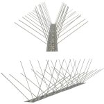Pestsystems - 5 mtre pics anti pigeons 4 ranges v2a - solution de qualit pour contrle des oiseaux ...