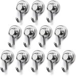 Petits crochets magnétiques puissants en néodyme avec mini - crochets, charge maximale 8 kg pour cuisine, ... Petits crochets magnétiques puissants en néodyme avec mini - crochets, charge maximale 8 kg pour cuisine, ...