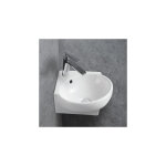 Bernstein - petit lave - mains en cramique sanitaire kw198a - 39, 5 x 36, 5 x 14 cm - blanc brillant ...