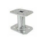 Simpson strong tie - petit pied de poteau fixe ppmini 90x70mm - ep 4mm