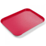 Petit plateau plateau de service fast food en polypropyl�ne red hendi 878712
