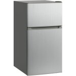 Petit rfrigrateur conglateur - homcom - 88l - portes rversibles thermostats rglables - acier plastique ...