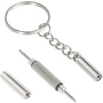 Petit tournevis  deux bouts de poche pour vos lunettes de vue ou de soleil en porte clefs
