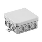 Famatel - petite boite de d�rivation �tanche ip55 85x85x40mm, abs, 8 entr�es souples, minibox