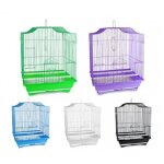 Petite cage � oiseaux fly 43, 5 x 28, 5 x 22 cm deux mangeoires