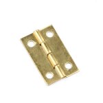 Petites charni�res miniatures, lot de 20, connecteurs pour portes, tiroirs et commodes, charni�res m�talliques ...