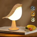 Petite lampe de chevet sans fil , lampe de table led avec variateur tactile, 3 niveaux de luminosit, ...