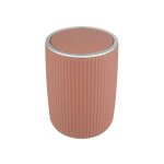 Poubelle wenko agropoli l 5, 5 l altrosa salle de bain plastique design poubelle cosm�tique � bascule ...