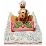 Petite statuette de collection pluto et donald
