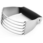 P�trin professionnel haut de gamme avec lame robuste en acier inoxydable, taille moyenne, noir.