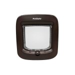 Petsafe - chatiere a puce lectronique brun