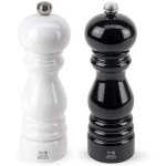 Peugeot duo moulins  poivre et sel noir et blanc 18 cm