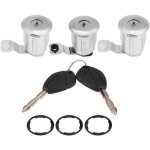 Pour peugeot partner ensemble de serrure de porte de voiture en m�tal 252522 9170. g3 9170. cw ensemble ...