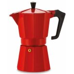 Pezzetti cafeti�re italienne  italexpress rouge - 6 tasses