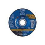 Disque  meuler pferd 125 x 4, 1 x 22, 23mm pour acier, inox