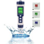 Ph - mtre, 5 en 1 ph / tds / ec / salinit / tempmtre, testeur de moniteur de qualit de l'eau pour ...