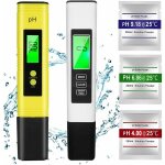 Ph - m�tre, ph m�tre, tds&ec m�tre temp�rature, 4 en 1 ph testeur de qualit� de l'eau avec �cran lcd ...