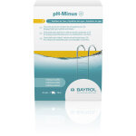 Ph - minus - baisse le ph piscine - bote de 4 sachets de 500g bayrol