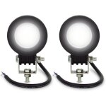 Phare led moto 10w feux additionnels moto, phare de travail � led floodlight 12v, feux de brouillard ...