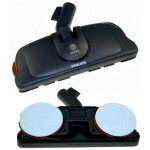 Brosse nozzle parquet philips t&c pour aspirateur philips 432200420110