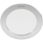 Philips - functional diamond cut dl251 spot encastr� rond, led, argent, 8x5x9
