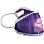 Philips home perfectcare compact plus gc7933 / 30 centrale vapeur 2400 w lilas, blanc c643402