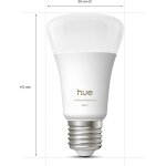 Philips hue white ambiance a60 ? ampoules connectes e27 810 lm (pack 3)