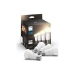 Philips hue - white, ampoule led connect�e e27, �quivalent 60w, 800 lumen, compatible bluetooth, pack ...