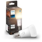 Philips hue - white, ampoule led connect�e e27, �quivalent 75w, 1100 lumen, compatible bluetooth, fonctionne ...