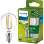 Philips led ultraefficient ampoule e14 2700k transparent